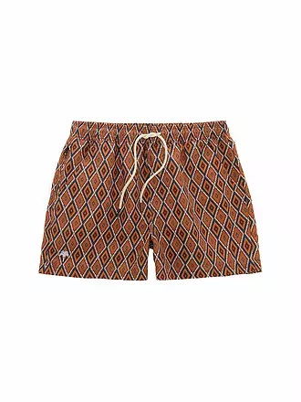 OAS | Badeshorts SMOKIN RUSTIC | rot