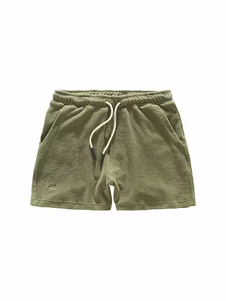 OAS | Frottee Shorts | olive