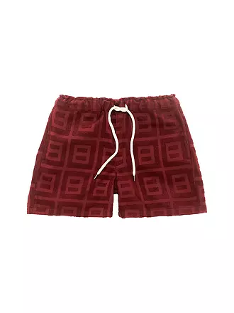 OAS | Frottee Shorts | rot
