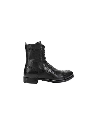OFFICINE CREATIVE | Lederstiefelette Calixte | schwarz