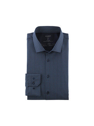 OLYMP NO.6 | Hemd Extra Slim Fit | dunkelblau