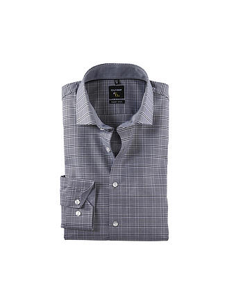 OLYMP NO.6 | Hemd Extra Slim Fit | schwarz