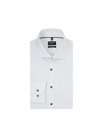 OLYMP NO.6 | Hemd Super Slim Fit | dunkelblau
