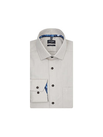 OLYMP | Hemd Modern Fit | beige