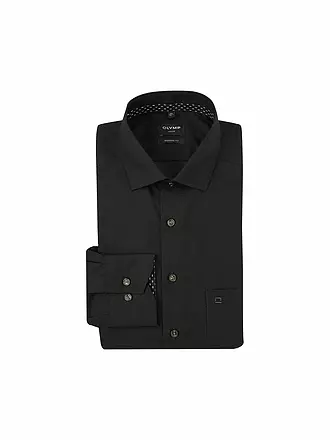 OLYMP | Hemd Modern Fit | schwarz