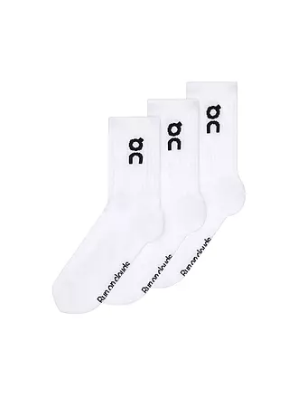ON | Socken 3er Pkg. white | weiss