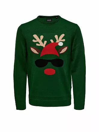 ONLY & SONS | Pullover ONSXMAS | grün