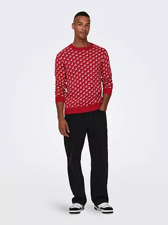 ONLY & SONS | Pullover ONSXMAS | dunkelgrün