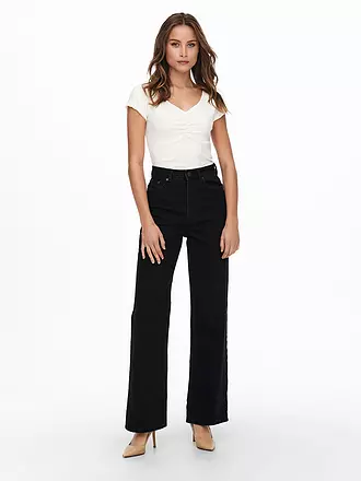 ONLY | Highwaist Jeans Wide Leg ONLCAMILLE | blau