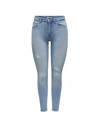 ONLY | Jeans Skinny Fit 7/8 ONLBLUSH | hellblau