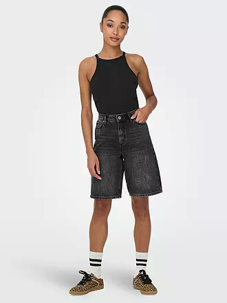 ONLY | Jeansbermuda Onlsonny | schwarz