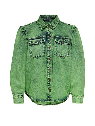 ONLY | Jeansbluse ONLCODY | hellgruen