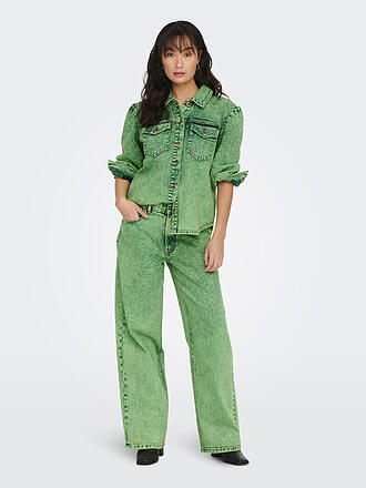 ONLY | Jeansbluse ONLCODY | hellgruen