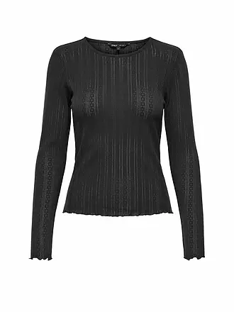 ONLY | Langarmshirt ONLCARLOTTA | schwarz