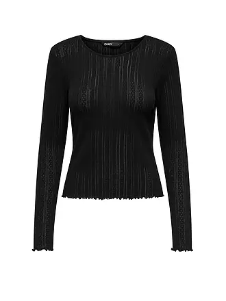 ONLY | Langarmshirt ONLCARLOTTA | schwarz