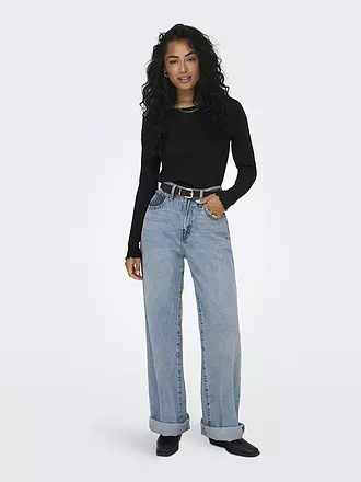 ONLY | Langarmshirt ONLCARLOTTA | schwarz
