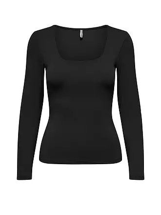 ONLY | Langarmshirt ONLEA | schwarz