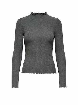 ONLY | Langarmshirt ONLEMMA | grau