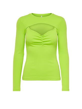 ONLY | Langarmshirt ONLNESSA | hellgruen