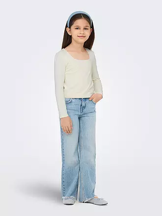 ONLY | Mädchen Langarmshirt KOGEA | weiss