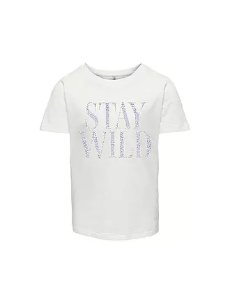 ONLY | Mädchen T-Shirt  KOGSELINA | weiss