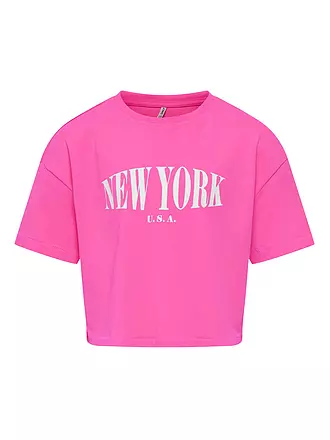 ONLY | Mädchen T-Shirt Cropped Fit KOGOLIVIA | pink
