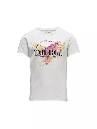 ONLY | Mädchen T-Shirt KOGLUCY | weiss