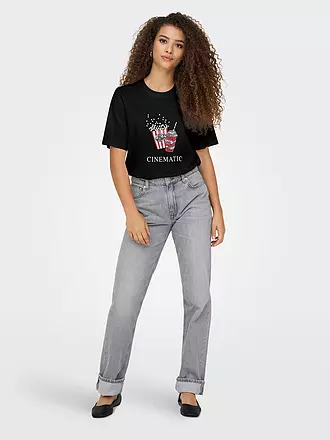ONLY | T-Shirt ONLBURST | schwarz