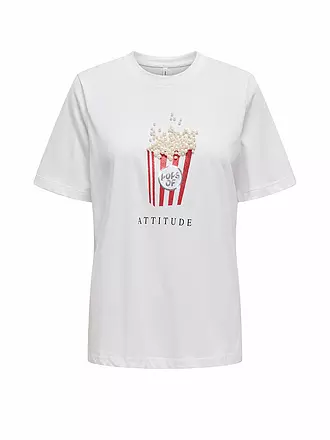 ONLY | T-Shirt ONLBURST | weiss
