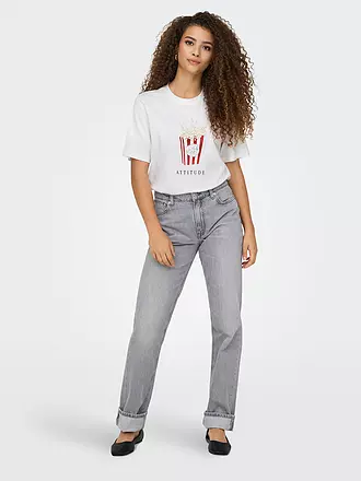 ONLY | T-Shirt ONLBURST | weiss