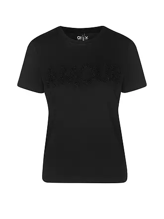 ONLY | T-Shirt ONLLUCIA | schwarz
