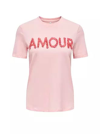 ONLY | T-Shirt ONLLUCIA | pink