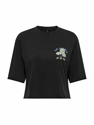 ONLY | T-Shirt ONLLUCY | schwarz