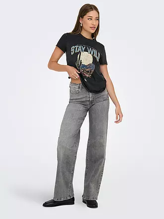 ONLY | T-Shirt ONLLUCY | schwarz