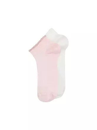 OOLEY | Socken 2er Pkg. ELEGANT S. Offwhite | rosa