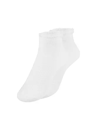 OOLEY | Socken 2er Pkg. ELEGANT S. Offwhite | hellgrün