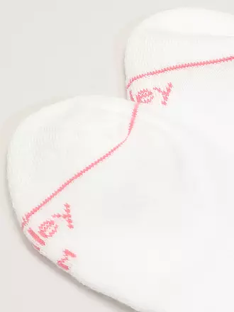 OOLEY | Socken ICON  glitter love red | weiss
