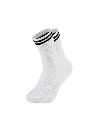 OOLEY | Socken NET offwhite | lila