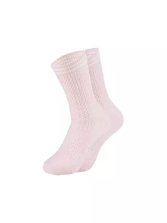 OOLEY | Socken NET offwhite | rosa