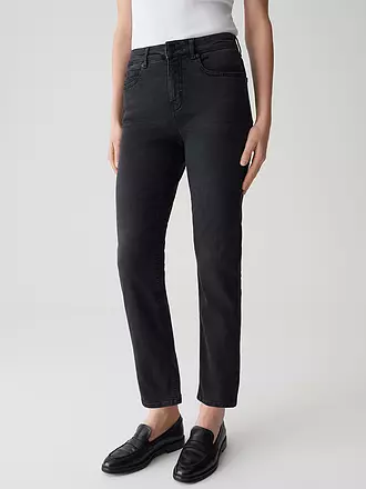 OPUS PANTS | Jeans Straight Fit MELLY BASE | schwarz