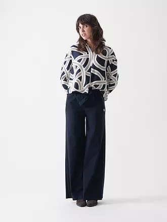 OPUS | Bluse FAMENA LANE | dunkelblau