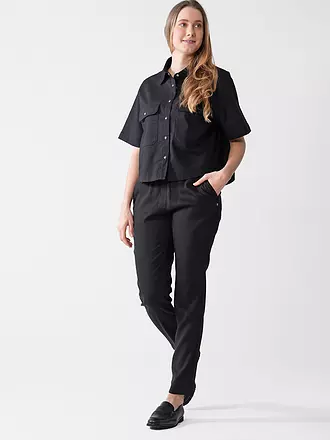 OPUS | Bluse FRINGO | schwarz