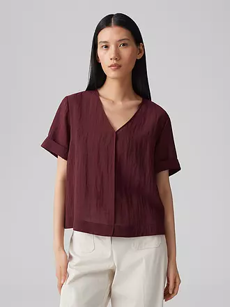 OPUS | Blusenshirt FILKA | dunkelrot