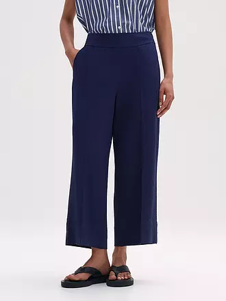 OPUS | Culotte MISHA STRUCTURED | dunkelblau