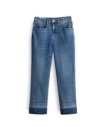 OPUS | Hose Boyfriend Fit 7/8 LANI DYNAMIC | blau