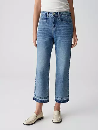 OPUS | Hose Boyfriend Fit 7/8 LANI DYNAMIC | blau