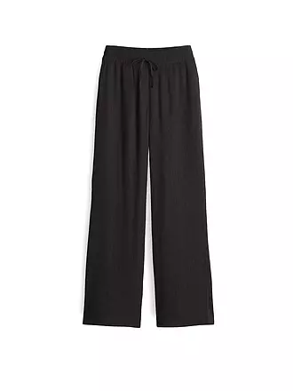 OPUS | Hose Jogging Fit MAROU CRINKLE | dunkelgrün