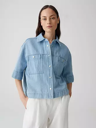 OPUS | Jeansbluse FERLOSA | blau