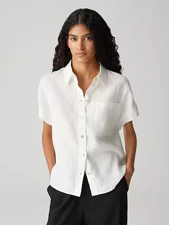 OPUS | Leinenbluse FELISA | creme