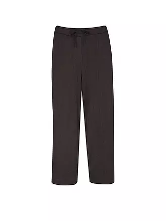 OPUS | Marlenehose MILENI CRINKLE | braun